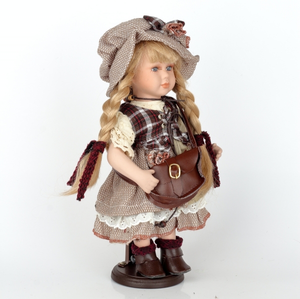 Porcelánová panenka Evelína 30cm