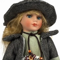 Porcelánová panenka Gina 30cm