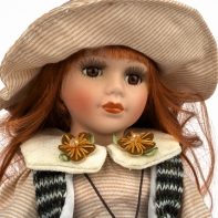 Porcelánová panenka Hanka 30cm