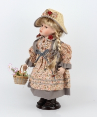 Porcelánová panenka Jasmína 40cm