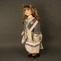 Porcelánová panenka Linda s certifikátem 70 cm