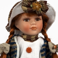 Porcelánová panenka Věra 30cm