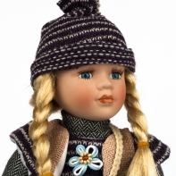 Porcelánová panenka Zuzka 30cm