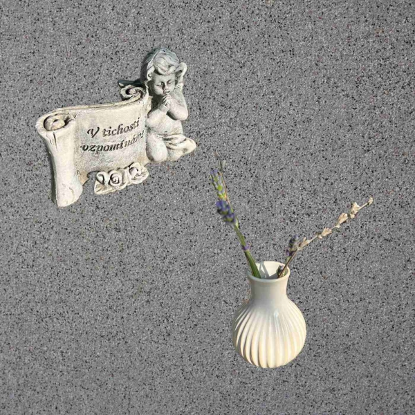 Porcelánová vázička do kolumbária 5,4x7,5x5,4 cm