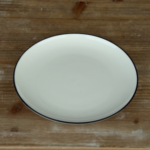 Porcelánový talíř bílý 18,5cm