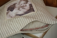 Povlak na polštář Andílci 40x40cm