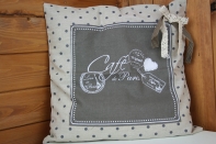 Povlak  na polštář Café de Paris 40x40cm