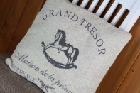 Povlak na polštář Grand Tresor krémový 40x40cm