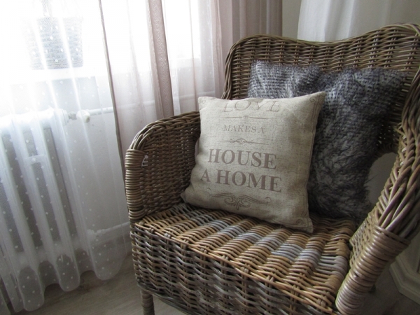 Povlak na polštář House AND Home světlý 40x40cm