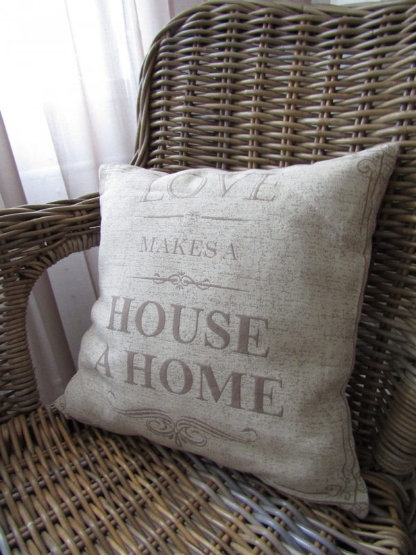 Povlak na polštář House AND Home světlý 40x40cm