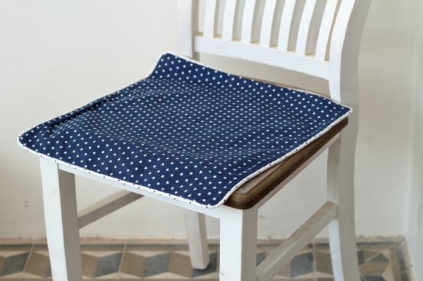 Povlak na polštář modrý 40x40cm