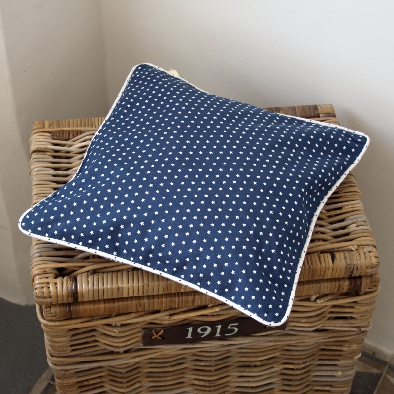 Povlak na polštář modrý 40x40cm