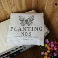 Povlak na polštář Planting bílý 40x40cm