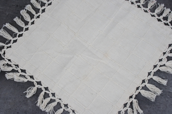 Povlak na polštář s třásněmi boho styl 45x45cm