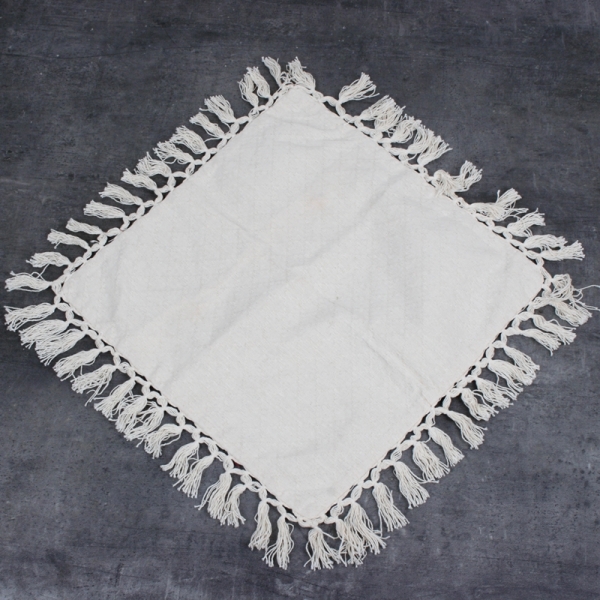 Povlak na polštář s třásněmi s vzorem