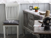 Povlak na polštář šedý Dvě kočky 40x40cm