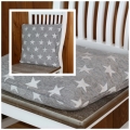 Povlak na polštář skandinávský styl hvězdy 40x40cm