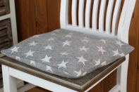 Povlak na polštář skandinávský styl hvězdy 40x40cm