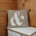 Povlak na polštář You AND Me 40x40cm 