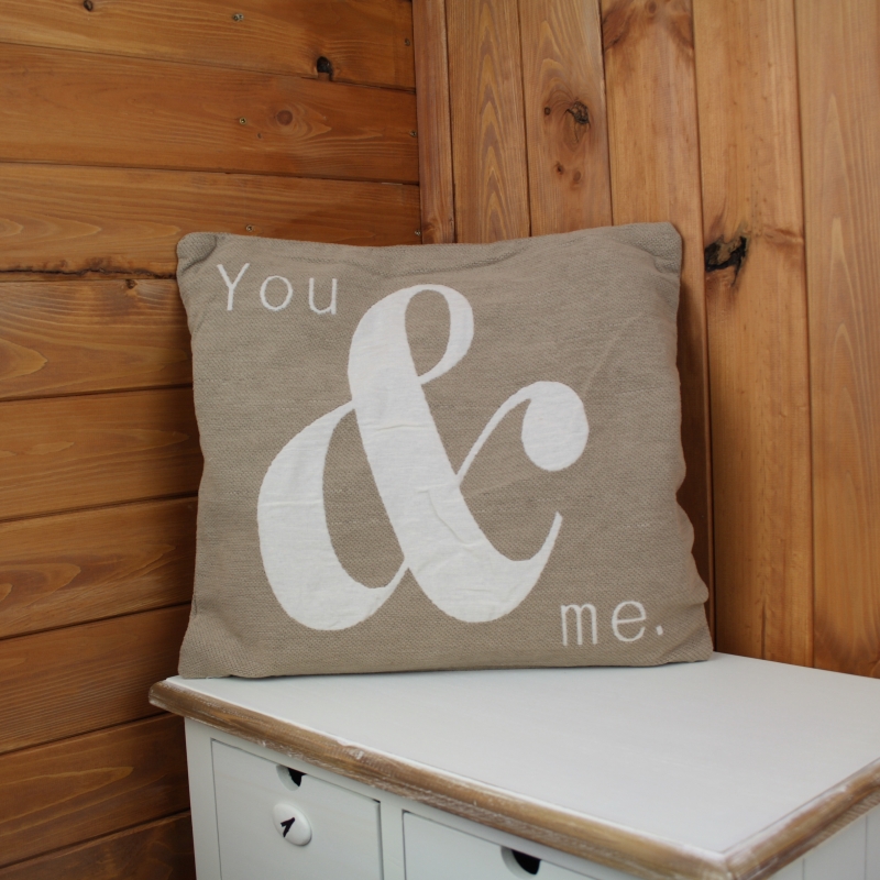 Povlak na polštář You AND Me 40x40cm