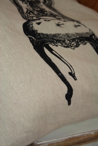 Povlak na polštář - zámecké křeslo 43x43cm