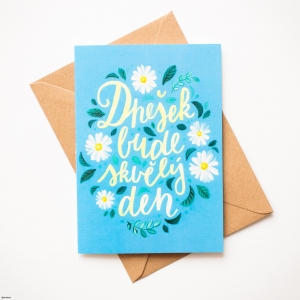 Přání k narozeninám Dnešek bude skvělý den