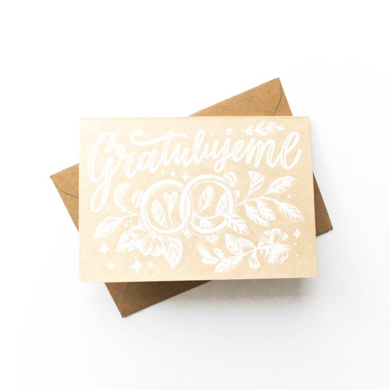 Přání ke svatbě Gratulujeme