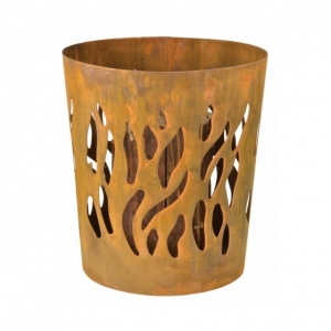 Přenosné kovové ohniště plamen 32x32x35cm