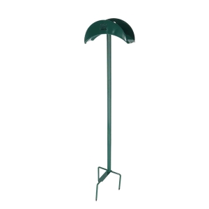 Přenosný zápichový držák na zahradní hadici – zelený 117 cm