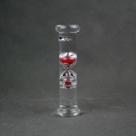 Přesýpací hodiny malé červené 15cm