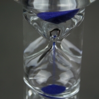 Přesýpací hodiny malé modré 15cm