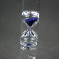 Přesýpací hodiny malé modré 15cm