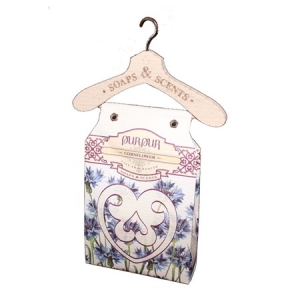 Přírodní mýdlo s bambuckým máslem Purpur Pannónia chrpa 48g