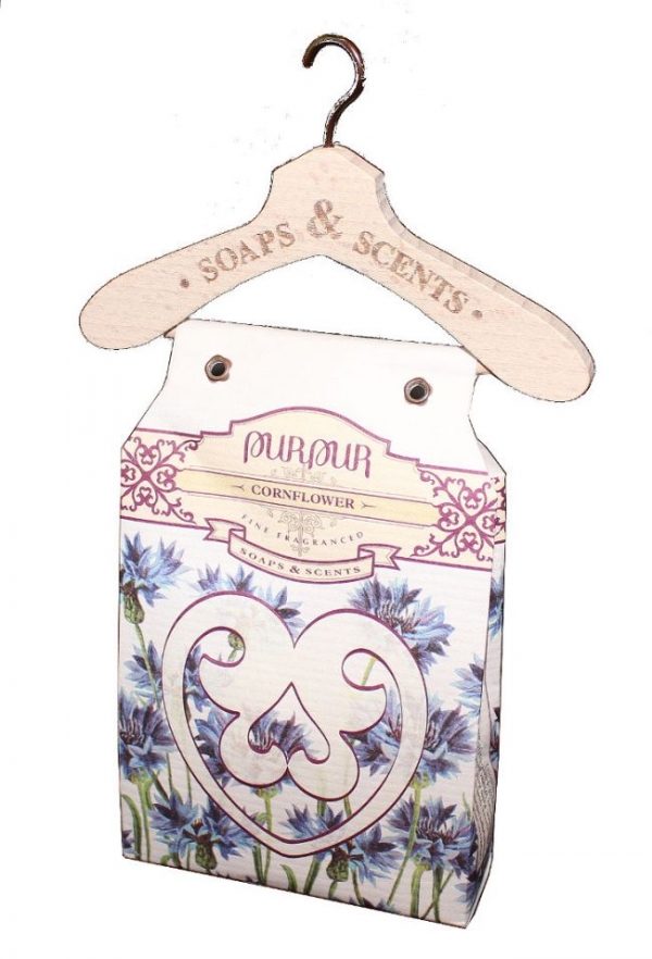 Přírodní mýdlo s bambuckým máslem Purpur Pannónia chrpa 48g