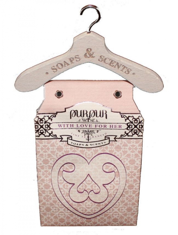 Přírodní mýdlo s bambuckým máslem Purpur Pannónia FOR HER 48g