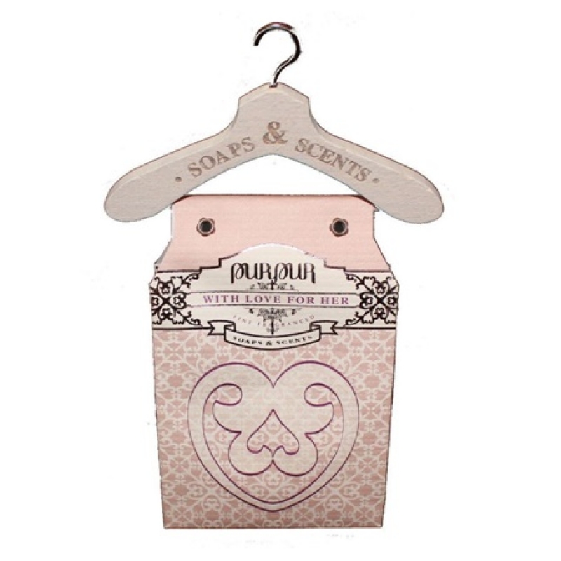 Přírodní mýdlo s bambuckým máslem Purpur Pannónia FOR HER 48g