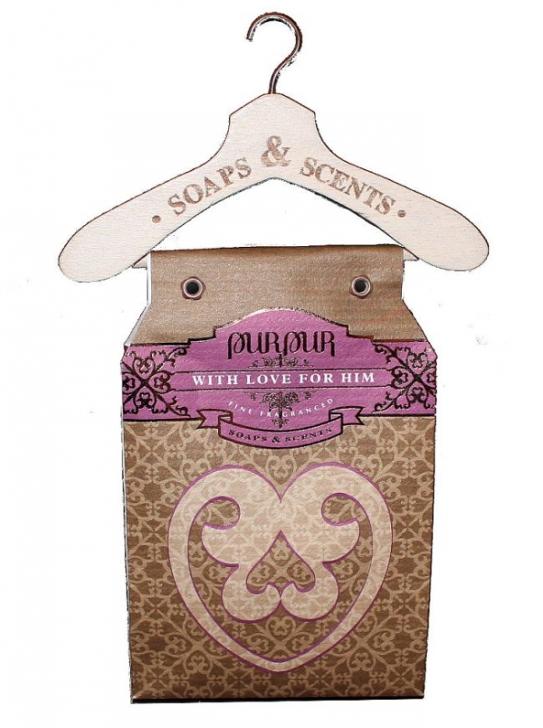 Přírodní mýdlo s bambuckým máslem Purpur Pannónia FOR HIM 48g