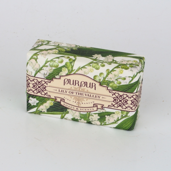 Přírodní mýdlo s bambuckým máslem Purpur Pannónia konvalinka 190g