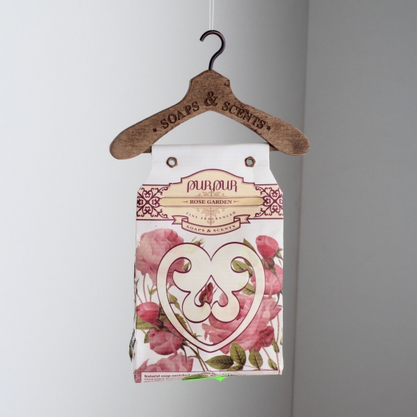 Přírodní mýdlo / vonný sáček Purpur Pannónia růže 48g