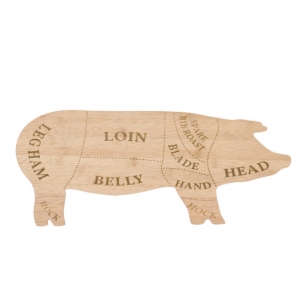 Přírodní prkénko na krájení 49x28cm