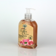 Přírodní tekuté mýdlo růže Le Petit Olivier 300ml