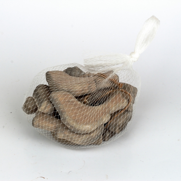 Přízdoba ptáček dřevěný šedý