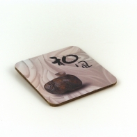 Prostírání korkové 10x10cm antika 4 kusy