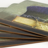 Prostírání korkové 40x30 cm levandule