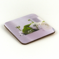 Prostírání korkové malé design moderní květiny 4 kusy