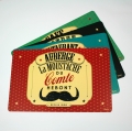 Prostírání La Moustache - set 4ks 43,5x28cm
