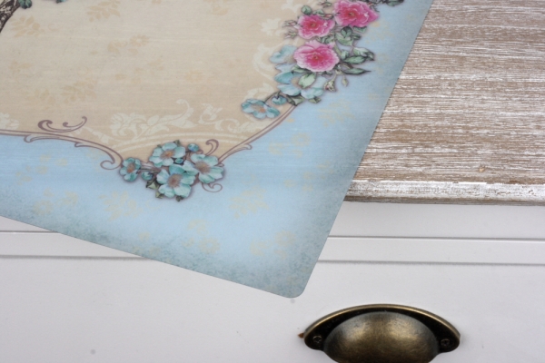 Prostírání na stůl vintage příbory (set 6ks) 45x35cm