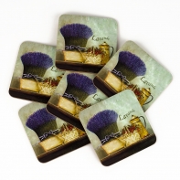 Prostírání pod šálek levandule 10x10cm 