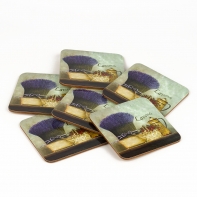 Prostírání pod šálek levandule 10x10cm 