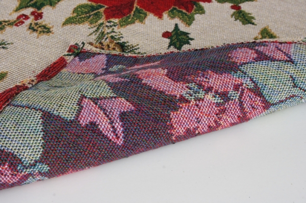 Prostírání s motivem vánoční hvězdy 33x48cm